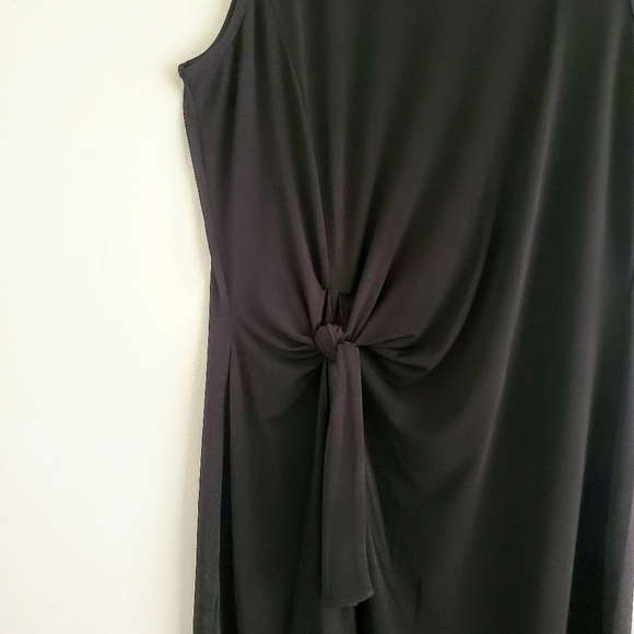 Michael Michael Kors Sleevless Stretchy Knit Side Knotted Sheath Dress XL(14/16) - Picture 9 of 16